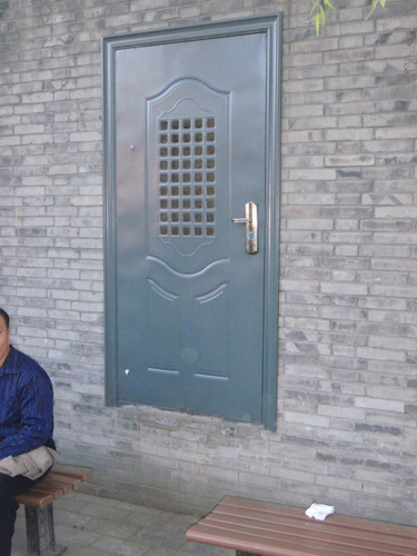 An interesting doorway.